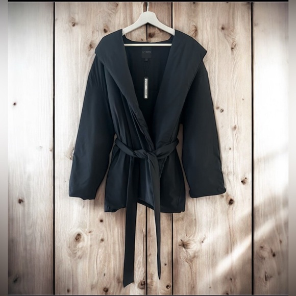 Nike x SKIMS Woven Nylon Wrap Coat - Picture 5 of 5